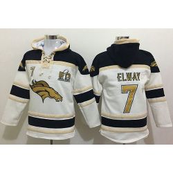 Cheap John Elway Broncos Hoodie From China Black White I #7