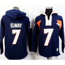 Cheap John Elway Broncos Hoodie From China Blue I #7