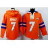 Cheap John Elway Broncos Hoodie From China Orange I #7