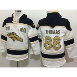 Cheap Demaryius Thomas Broncos Hoodie From China Black White I #88