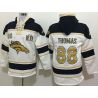 Cheap Demaryius Thomas Broncos Hoodie From China Black White I #88