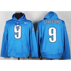 Cheap Matthew Stafford Lions Hoodie From China Full Blue I #9