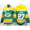 Cheap Eddie Lacy Packers Hoodie From China Yellow Green I #27