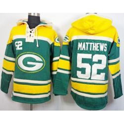 Cheap Clay Matthews Packers Hoodie From China Yellow Green I #52