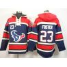 Cheap Arian Foster Texans Hoodie From China Red Blue I #23