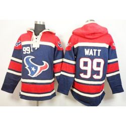 Cheap JJ Wattr Texans Hoodie From China Red Blue I #99