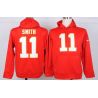 Cheap Alex Smith Chiefs Hoodie From China Full Red I #11