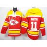 Cheap Alex Smith Chiefs Hoodie From China Yellow Red I #11