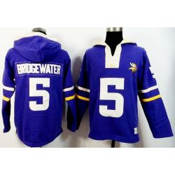 Cheap Teddy Bridgewater Vikings Hoodie From China Purple I #5