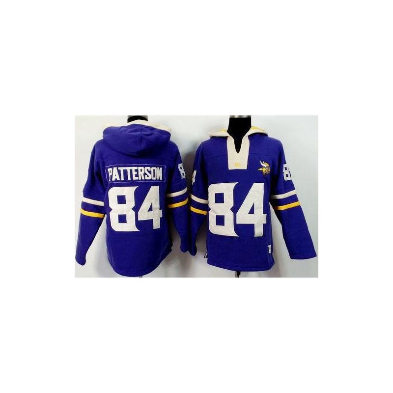Cheap Cordarrelle Patterson Vikings Hoodie From China Purple I #84