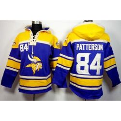 Cheap Cordarrelle Patterson Vikings Hoodie From China Yellow Purple I #84