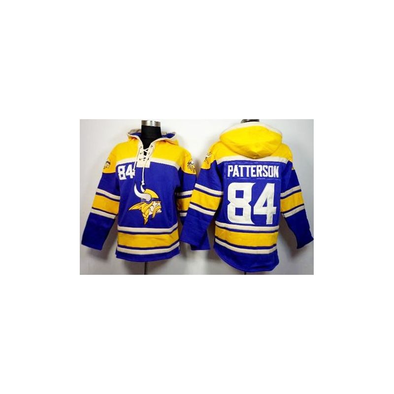 Cheap Cordarrelle Patterson Vikings Hoodie From China Yellow Purple I #84
