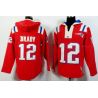 Cheap Tom Brady Patriots Hoodie From China Red I #12