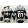 Cheap Rob Gronkowski Patriots Hoodie From China Light Blue Blue I #87