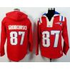 Cheap Rob Gronkowski Patriots Hoodie From China Red I #87