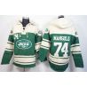 Cheap Nick Mangold Jets Hoodie From China Cream Green I #74