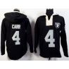 Cheap Derek Carr Raiders Hoodie From China Black I #4