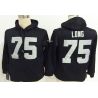Cheap Howie Long Raiders Hoodie From China Full Black I #75