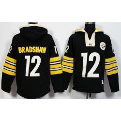 Cheap Terry Bradshaw Steelers Hoodie From China Black I #12