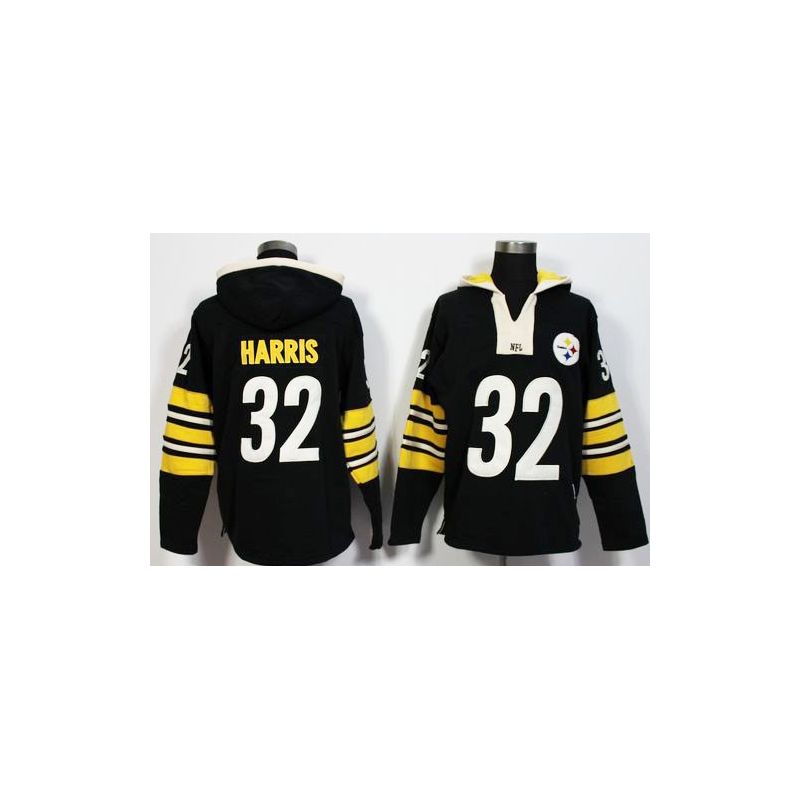 Cheap Franco Harris Steelers Hoodie From China Black I #32