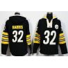Cheap Franco Harris Steelers Hoodie From China Black I #32