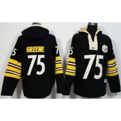 Cheap Joe Greene Steelers Hoodie From China Black I #75