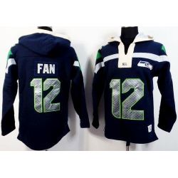 Cheap 12th Fan Seahawks Hoodie From China Navy I #12