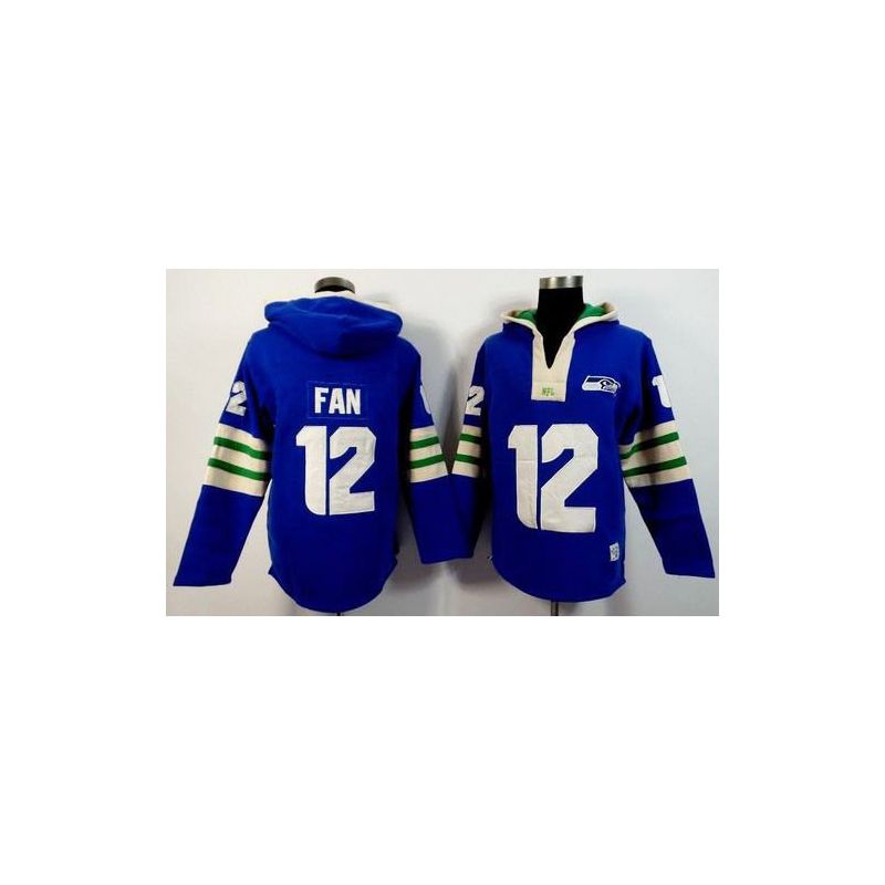 Cheap 12th Fan Seahawks Hoodie From China Royal Blue I #12