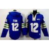 Cheap 12th Fan Seahawks Hoodie From China Royal Blue I #12