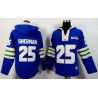 Cheap Richard Sherman Seahawks Hoodie From China Royal Blue I #25