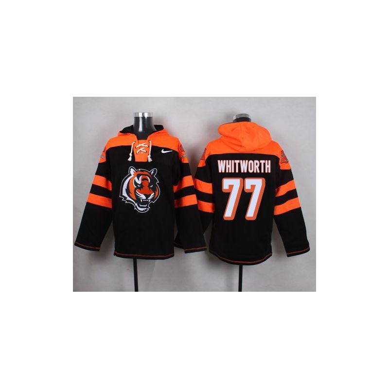 Cheap Andrew Whitworth Bengals Hoodie From China #77