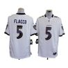 Cheap Joe Flacco Ravens Jersey #5 White From China Game