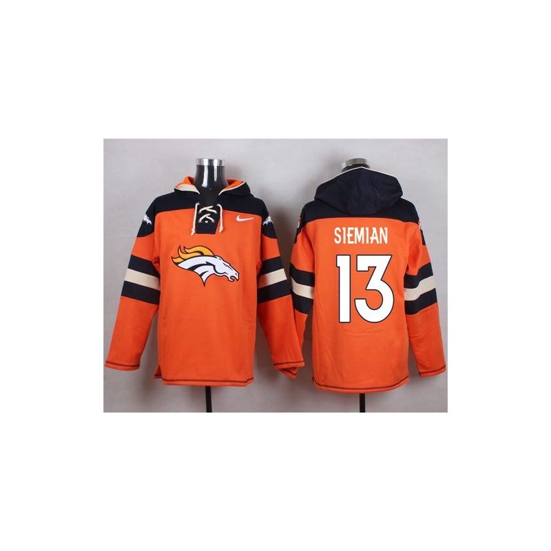 Cheap Trevor Siemian Broncos Hoodie From China #13