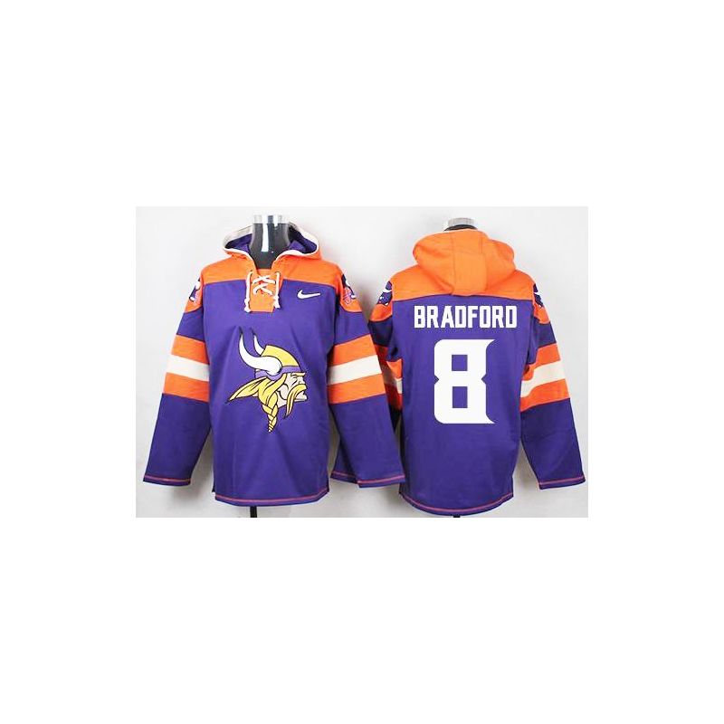 Cheap Sam Bradford Vikings Hoodie From China #8