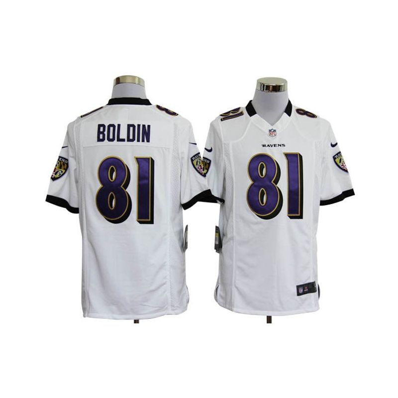 Cheap Anquan Boldin Ravens Jersey #81 White From China Game