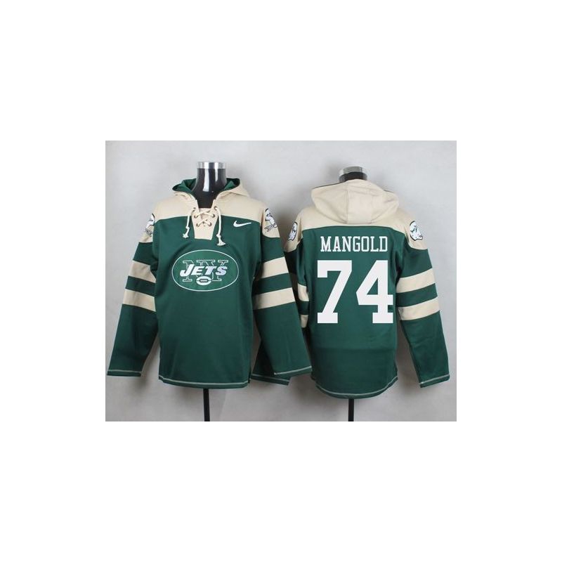 Cheap Nick Mangold Jets Hoodie From China #74