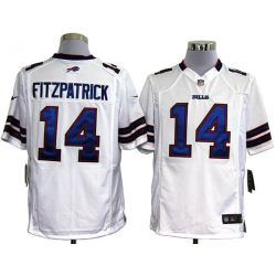 Cheap Ryan Fitzpatrick Bills Jersey #14 White From China Game