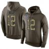 Cheap Jim Kelly Bills Hoodie From China Olive Salute To Service #12
