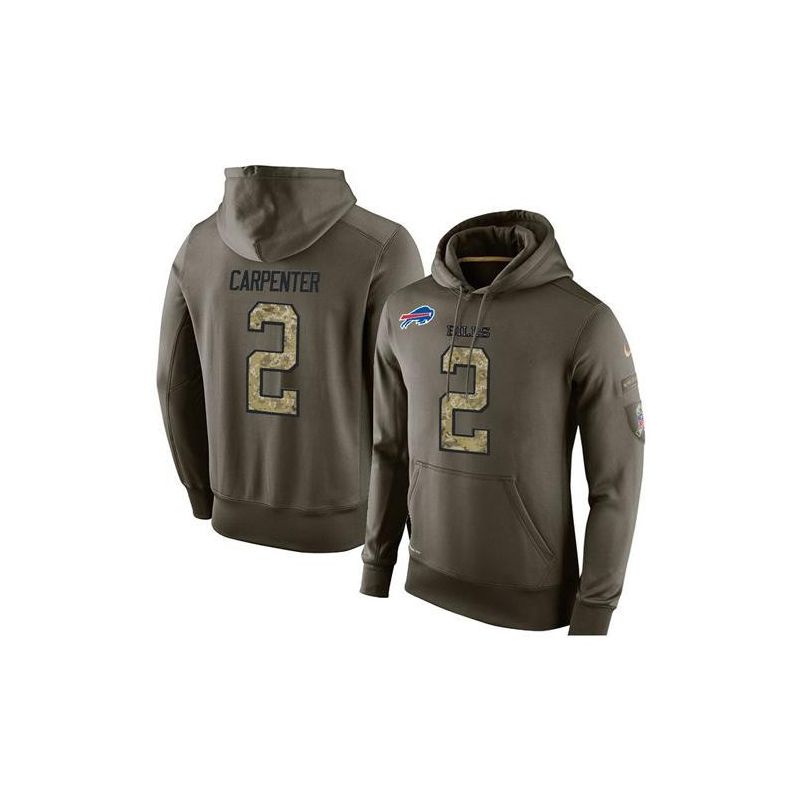 Cheap Dan Carpenter Bills Hoodie From China Olive Salute To Service #2