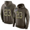 Cheap Aaron Williams Bills Hoodie From China Olive Salute To Service #23