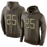 Cheap LeSean McCoy Bills Hoodie From China Olive Salute To Service #25