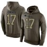 Cheap Devin Funchess Panthers Hoodie From China Olive Salute To Service #17