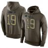 Cheap Ted Ginn Jr Panthers Hoodie From China Olive Salute To Service #19