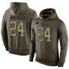 Cheap Josh Norman Panthers Hoodie From China Olive Salute To Service #24