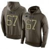 Cheap Ryan Kalil Panthers Hoodie From China Olive Salute To Service #67
