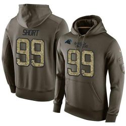 Cheap Kawann Short Panthers Hoodie From China Olive Salute To Service #99