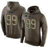 Cheap Kawann Short Panthers Hoodie From China Olive Salute To Service #99