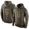 Cheap Jay Cutler Bears Hoodie From China Olive Salute To Service #6