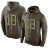 Cheap AJ Green Bengals Hoodie From China Olive Salute To Service #18