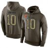 Cheap Robert Griffin III Browns Hoodie From China Olive Salute To Service #10